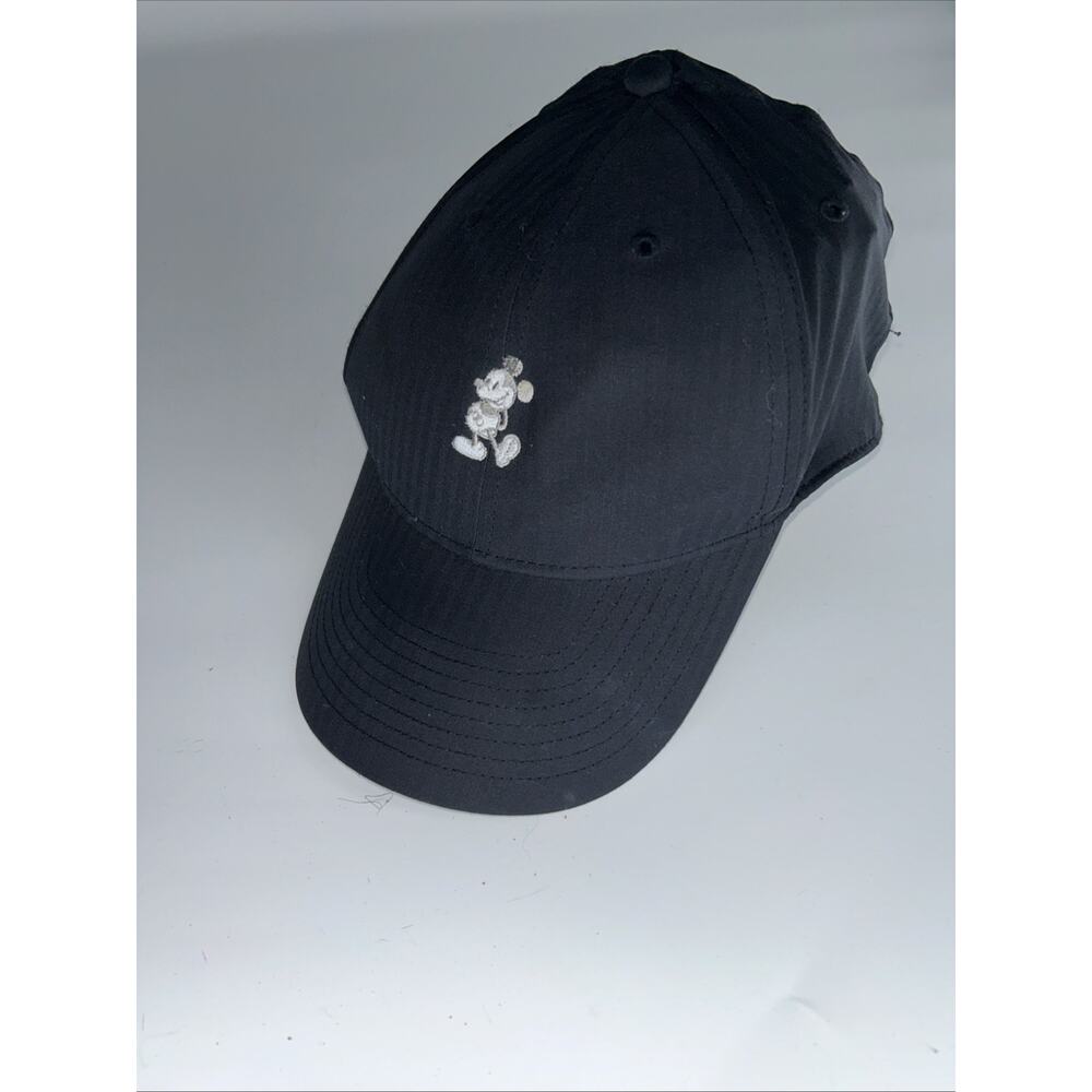 Mickey Mouse Nike Golf Hat Disney Parks Black Cap Adjustable